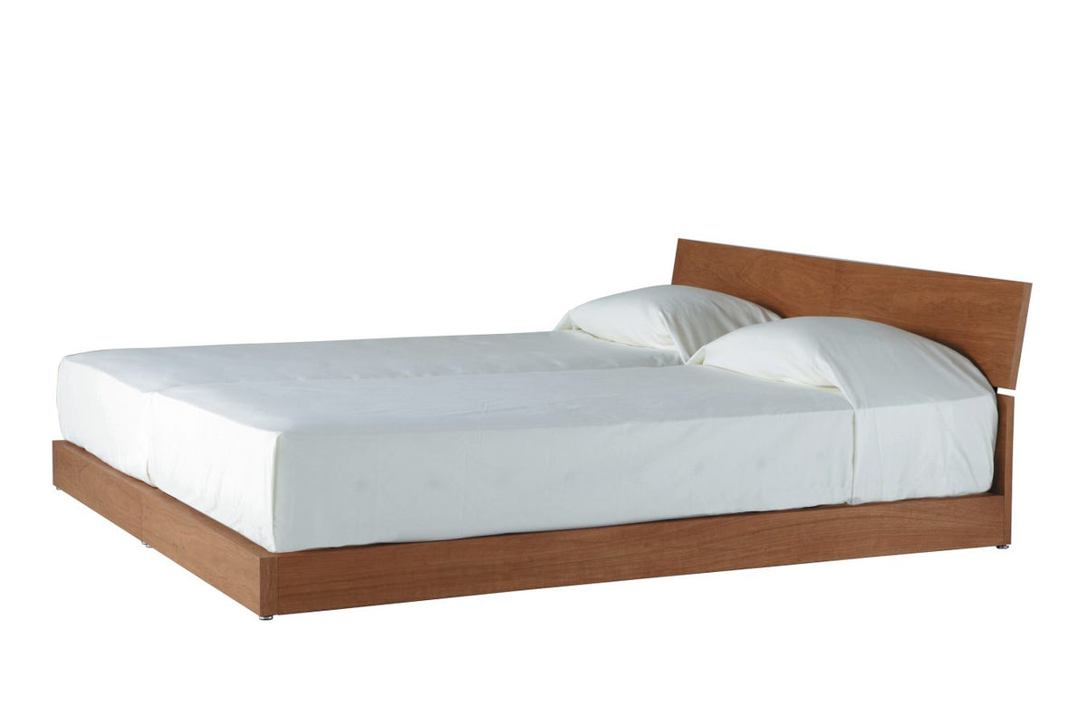 FB Walnut Flat Type Bed (Queen) | Japan Made– Actus häuse