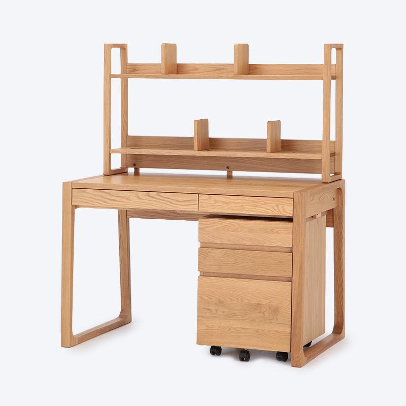 ACTUS FOPPISH DESK SHELF ハイ FOPPISH Oak Desk & Chest Set (High Shelf)– Actus häuse