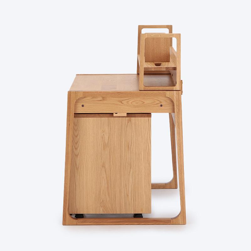 ACTUS FOPPISH DESK SHELF ハイ FOPPISH Oak Desk & Chest Set (High Shelf)– Actus häuse