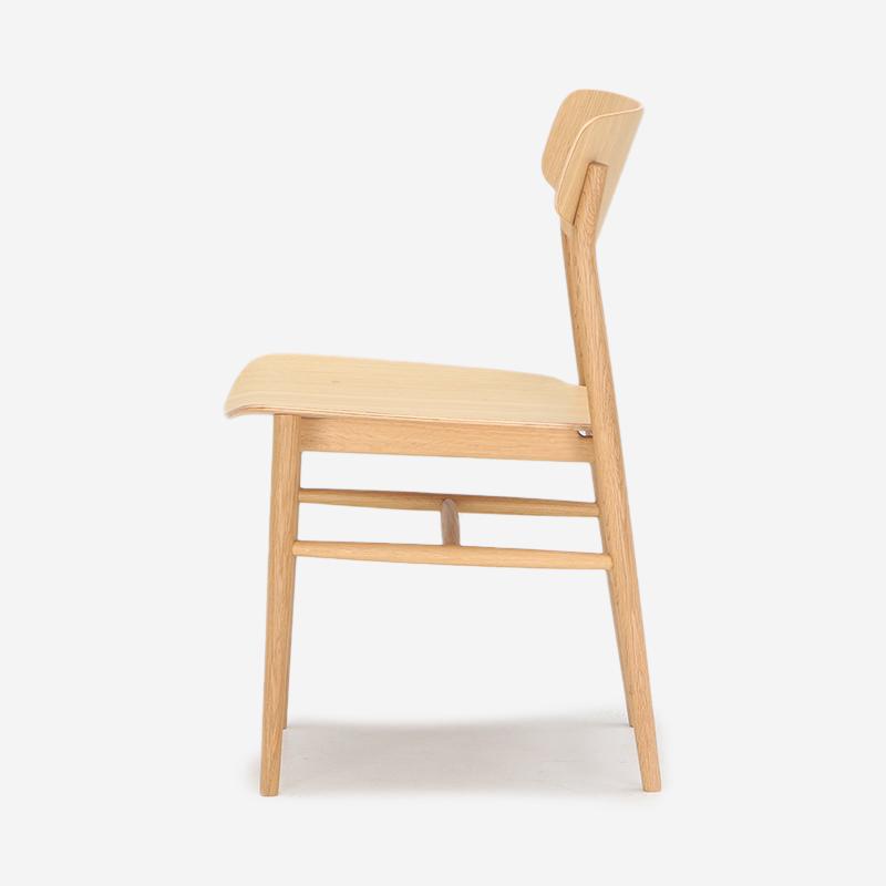 AOYAMA Dining Armless Chair | Oak– Actus häuse