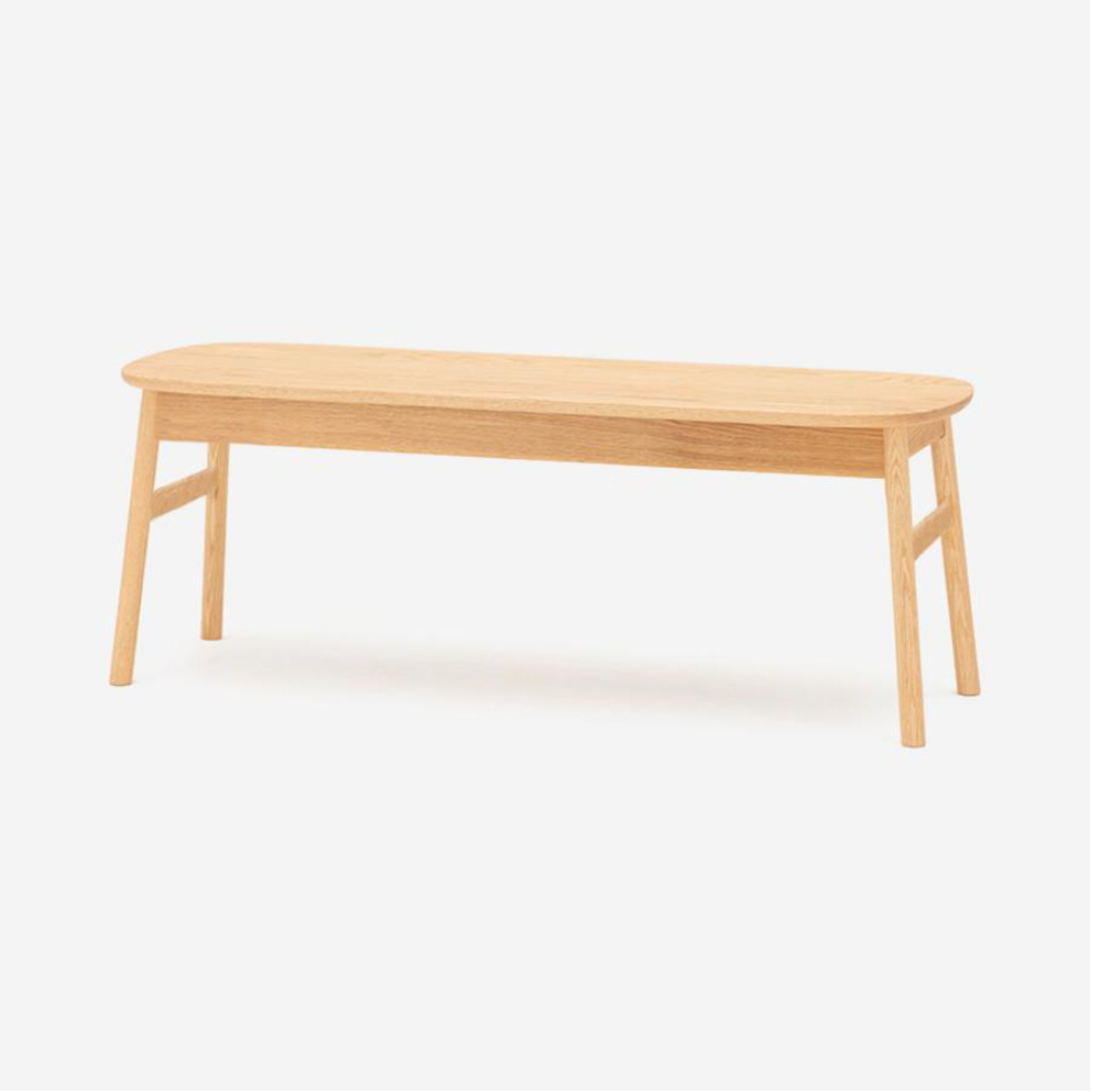 SOUP Wooden Seat Dining Bench W118 | Oak– Actus häuse